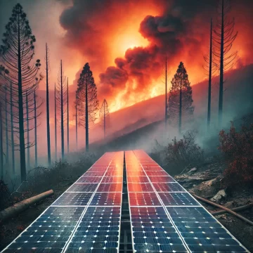 Wildfires in California: A Guide for Solar Panel Cleaners in the Aftermath